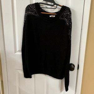 Belle du Jour Embellished Rhinestone Sweater